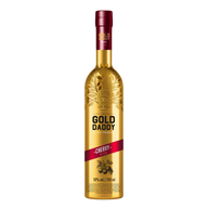 Branded Gold Daddy Cherry Liqueur bottle