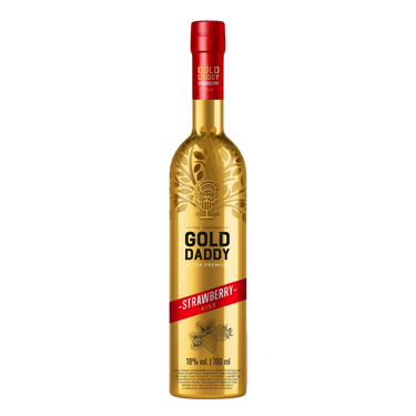 Branded Gold Daddy Strawberry Kiss bottle