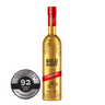 Branded Gold Daddy Strawberry Kiss bottle with a silver medal