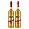 Two branded bottles of Velvet Kiss Duo