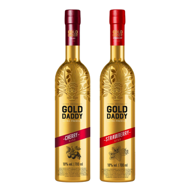 Two branded bottles of Velvet Kiss Duo